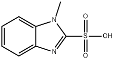 1-METHYL-1H-BENZIMIDAZOLE-2-SULFONIC ACID Struktur