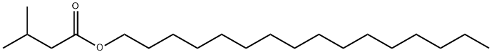 3-Methylbutanoic acid hexadecyl ester Struktur