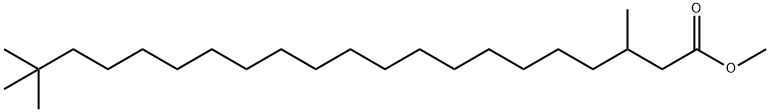 3,20,20-Trimethylhenicosanoic acid methyl ester Struktur