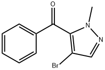 Pyrazole, 5-benzoyl-4-bromo-1-methyl- Struktur