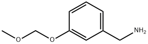 Benzenemethanamine, 3-(methoxymethoxy)- (9CI) Struktur