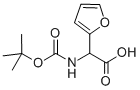 BOC-2-AMINO-2-FURANACETIC ACID Struktur