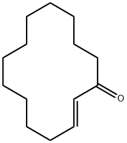 cyclotetradec-2-en-1-one Struktur