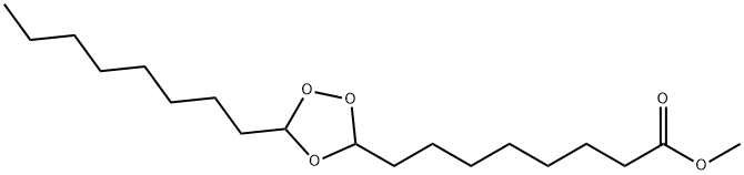 methyl oleate ozonide Struktur