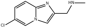 (6-CHLORO-IMIDAZO[1,2-A]PYRIDIN-2-YLMETHYL)-METHYL-AMINE DIHYDROCHLORIDE Struktur