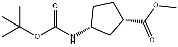 (1S,3R)-Methyl 3-[(tert-butoxycarbonyl)-amino]cyclopentanecarboxylate