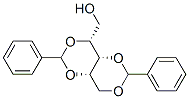 1-O,3-O:2-O,4-O-Dibenzylidene-D-xylitol Struktur