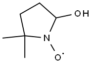 2,2-dimethyl-5-hydroxy-1-pyrrolidinyloxy Struktur