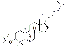 3β-(Trimethylsilyloxy)-3-deoxylanosterol Struktur