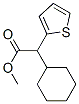 methyl alpha-cyclohexylthiophen-2-acetate  Struktur