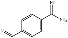 Benzenecarboximidamide, 4-formyl- (9CI) Struktur