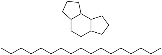 Dodecahydro-4-(1-octylnonyl)-as-indacene Struktur