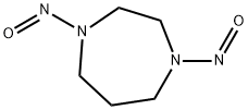 N,N-dinitrosohomopiperazine Struktur