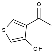 1-(4-Hydroxy-3-thienyl)ethanone Struktur