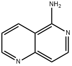 5-Amino-1,6-naphthyridine Struktur