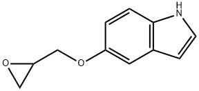 5-OXIRANYLMETHOXY-1H-INDOLE Struktur