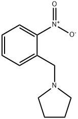 1-(2-Nitrobenzyl)pyrrolidine Struktur