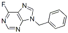 6-fluoro-9-benzylpurine Struktur