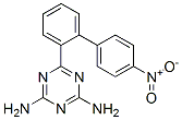 6-(4'-Nitro[1,1'-biphenyl]yl)-1,3,5-triazine-2,4-diamine Struktur