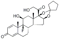 21-Desacetyl AMcinonide Struktur