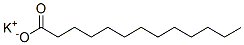 potassium tridecanoate Struktur