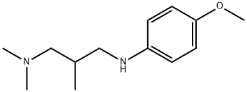 N'-(4-Methoxyphenyl)-N,N,2-trimethyl-1,3-propanediamine Struktur