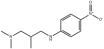 N,N,2-Trimethyl-N'-(4-nitrophenyl)-1,3-propanediamine Struktur