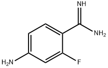 Benzenecarboximidamide, 4-amino-2-fluoro- (9CI)