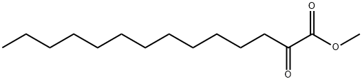 2-Oxotetradecanoic acid methyl ester Struktur