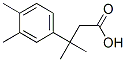 3-(3,4-Dimethylphenyl)-3-methylbutanoic acid Struktur