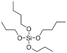 Orthosilicic acid dibutyldipropyl ester Struktur