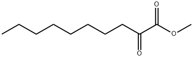 2-Ketocapric acid methyl ester Struktur