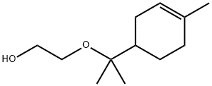 2-[1-methyl-1-(4-methyl-3-cyclohexen-1-yl)ethoxy]ethanol Struktur