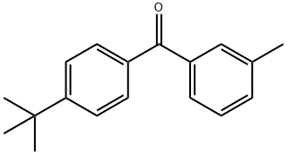 4-TERT-BUTYL-3'-METHYLBENZOPHENONE Struktur