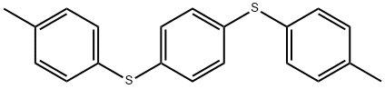 1,4-Bis(4-methylphenylthio)benzene Struktur