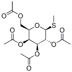 METHYL 2,3,4,6-TETRA-O-ACETYL-BETA-D-THIOGALACTOPYRANOSIDE Struktur