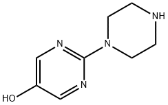 1-(5-Hydroxy-2-pyrimidinyl)piperazine Struktur