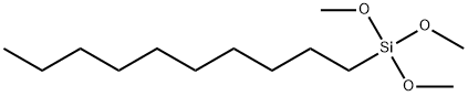 N-DECYLTRIMETHOXYSILANE Struktur