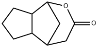 octahydro-1,5-methano-3H-cyclopent[c]oxepin-3-one Struktur