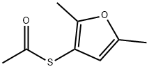 S-(2,5-Dimethyl-3-furyl) thioacetate Struktur