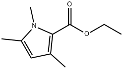 1H-Pyrrole-2-carboxylicacid,1,3,5-trimethyl-,ethylester(9CI) Struktur