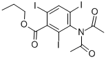 Propyl docetrizoate Struktur