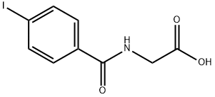 p-Iodohippurate Struktur