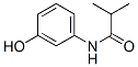 N-(3-Hydroxyphenyl)-2-methylpropionamide Struktur