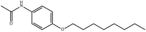 N-(4-octoxyphenyl)acetamide Struktur