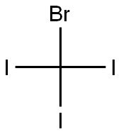 Bromotriiodomethane Struktur