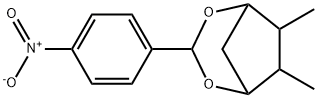 6,7-Dimethyl-3-(4-nitrophenyl)-2,4-dioxabicyclo[3.2.1]octane Struktur