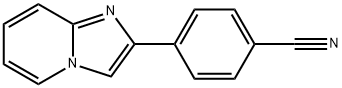 4-IMIDAZO[1,2-A]PYRIDIN-2-YL-BENZONITRILE Struktur