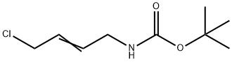 Carbamic acid, (4-chloro-2-butenyl)-, 1,1-dimethylethyl ester (9CI) Struktur