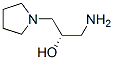 1-Pyrrolidineethanol,alpha-(aminomethyl)-,(alphaS)-(9CI) Struktur